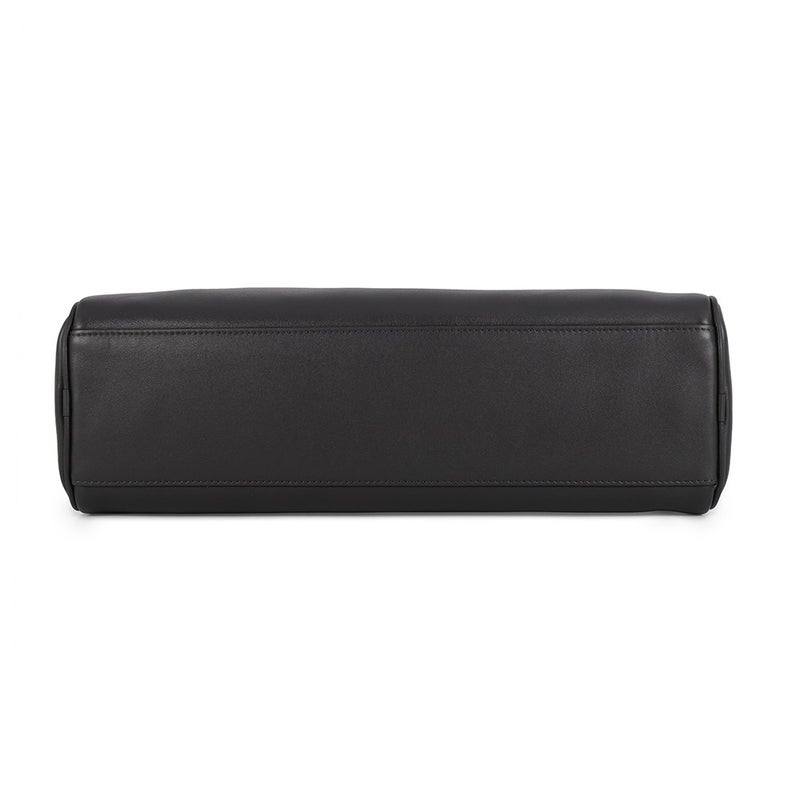 シャネル ショルダーバッグ ココマーク ラージ ボーリングバッグ カーフレザー AS6211 CHANEL 黒