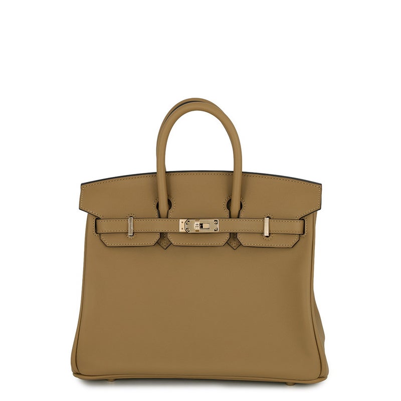 エルメス バーキン25 デュンヌ/シャンパンゴールド金具 スイフト G刻印 HERMES Birkin ハンドバッグ