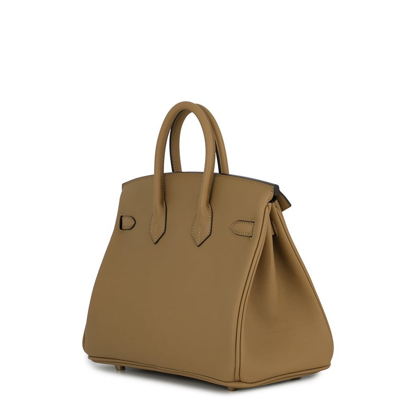 エルメス バーキン25 デュンヌ/シャンパンゴールド金具 スイフト G刻印 HERMES Birkin ハンドバッグ