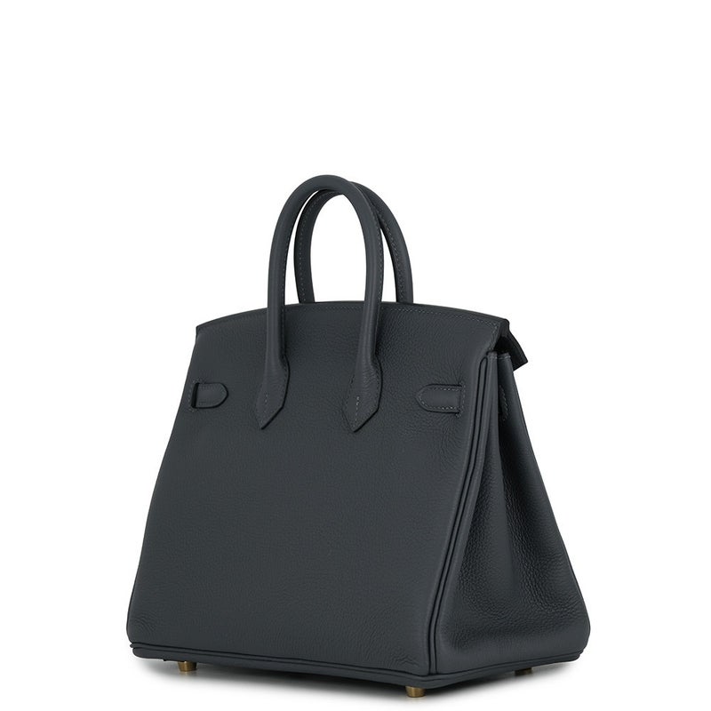 エルメス バーキン25 グリミスティ/ゴールド金具 トゴ G刻印 HERMES Birkin ハンドバッグ