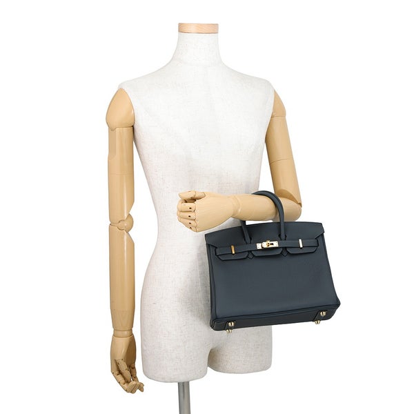 エルメス バーキン25 グリミスティ/ゴールド金具 トゴ G刻印 HERMES Birkin ハンドバッグ