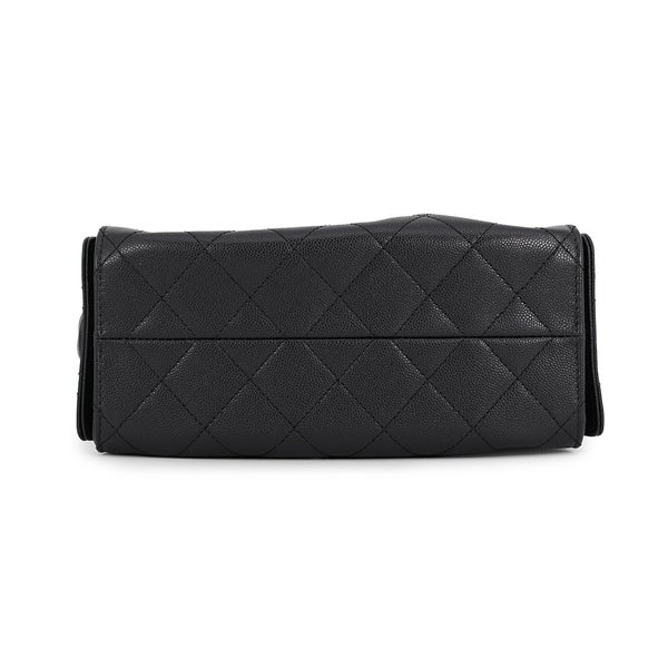 シャネル チェーンショルダーバッグ CHANEL25 ミニ ココマーク ワンショルダー キャビアスキン AS5631 CHANEL 黒