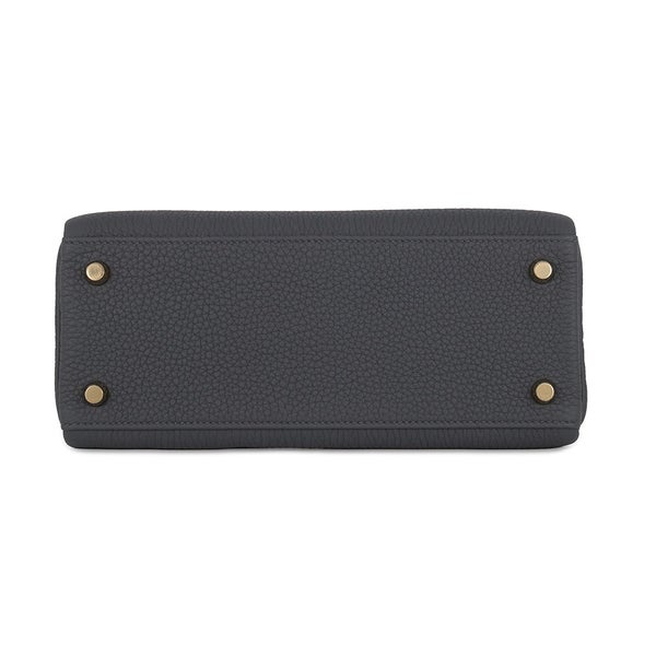 エルメス ハンドバッグ ケリー25 内縫い アルドワーズ/シャンパンゴールド金具 トゴ W刻印 HERMES Kelly 2wayバッグ