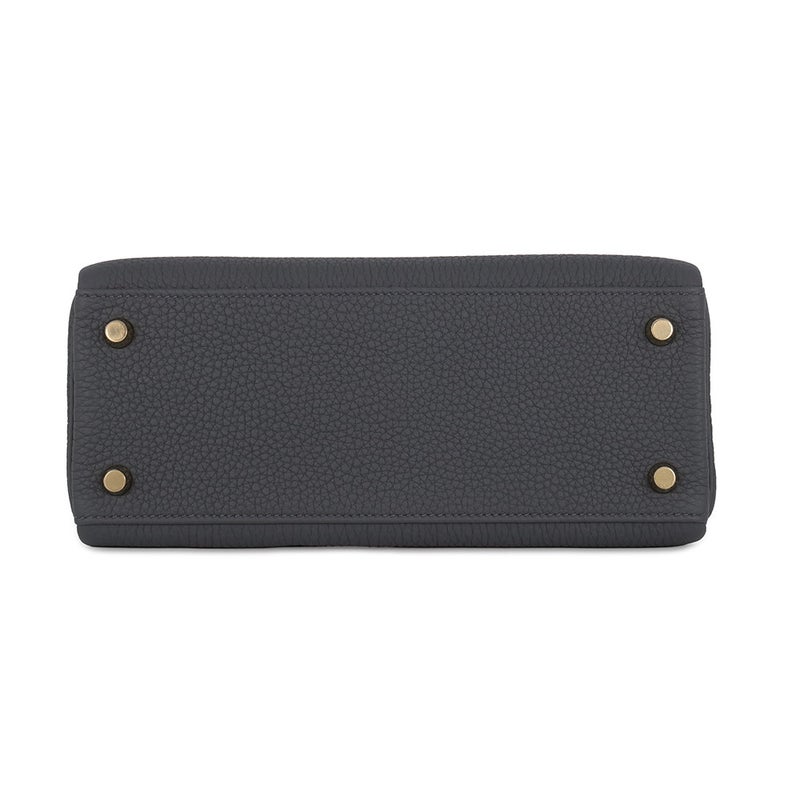 エルメス ハンドバッグ ケリー25 内縫い アルドワーズ/シャンパンゴールド金具 トゴ W刻印 HERMES Kelly 2wayバッグ
