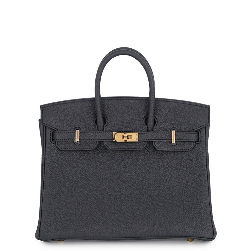 エルメス バーキン25 プロン/ゴールド金具 トゴ K刻印 HERMES Birkin ハンドバッグ