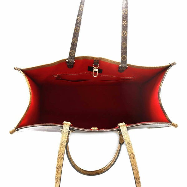 ルイヴィトン トートバッグ モノグラム リバース ジャイアント オンザゴーGM M45320 ショルダーバッグ 2way