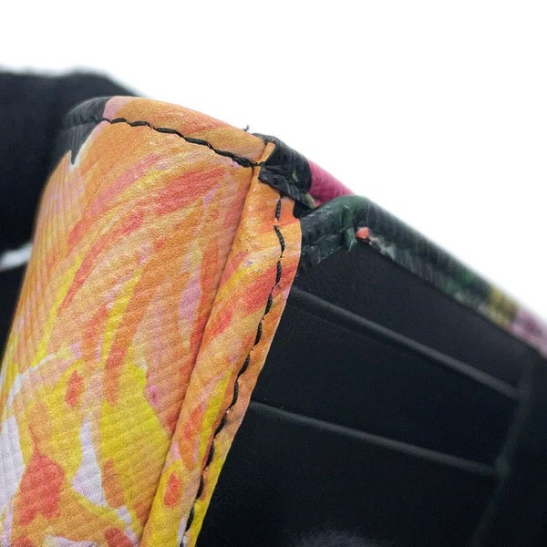 プラダ 三つ折り財布 花柄 レザー 1MH043 PRADA 財布 フラワー