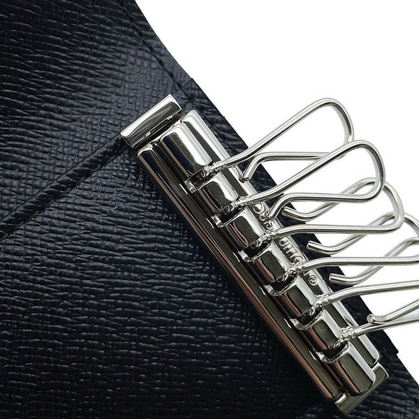 ルイヴィトン 6連キーケース ダミエ・グラフィット ミュルティクレ6 N62662 LOUIS VUITTON ヴィトン ブラック 黒