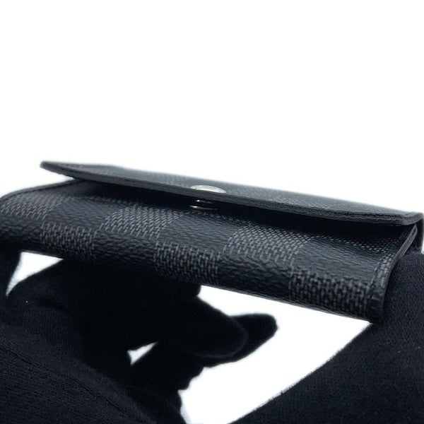 ルイヴィトン 6連キーケース ダミエ・グラフィット ミュルティクレ6 N62662 LOUIS VUITTON ヴィトン ブラック 黒