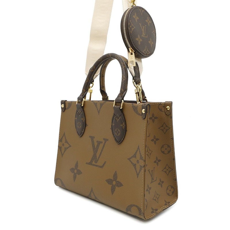 ルイヴィトン ハンドバッグ モノグラム・リバース ジャイアント オンザゴーPM M46373 2way