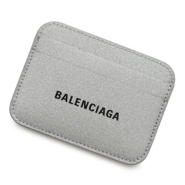 バレンシアガ カードケース ラメ レザー 593812 BALENCIAGA パスケース