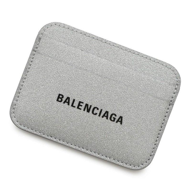 バレンシアガ カードケース ラメ レザー 593812 BALENCIAGA パスケース