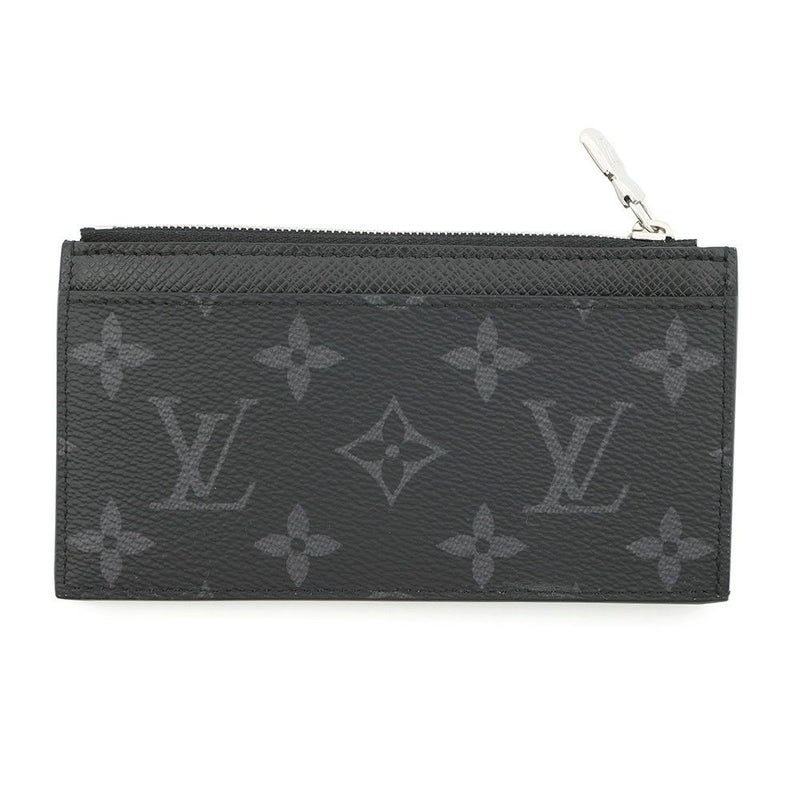 ルイヴィトン カードケース タイガ モノグラム・エクリプス コインカード・フォルダー M30271 黒 ブラック タイガラマ