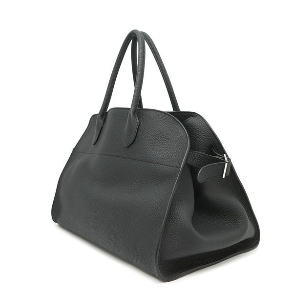 ザ ロウ トートバッグ ソフトマルゴー 15 SOFT MARGAUX レザー W1255 THE ROW 黒