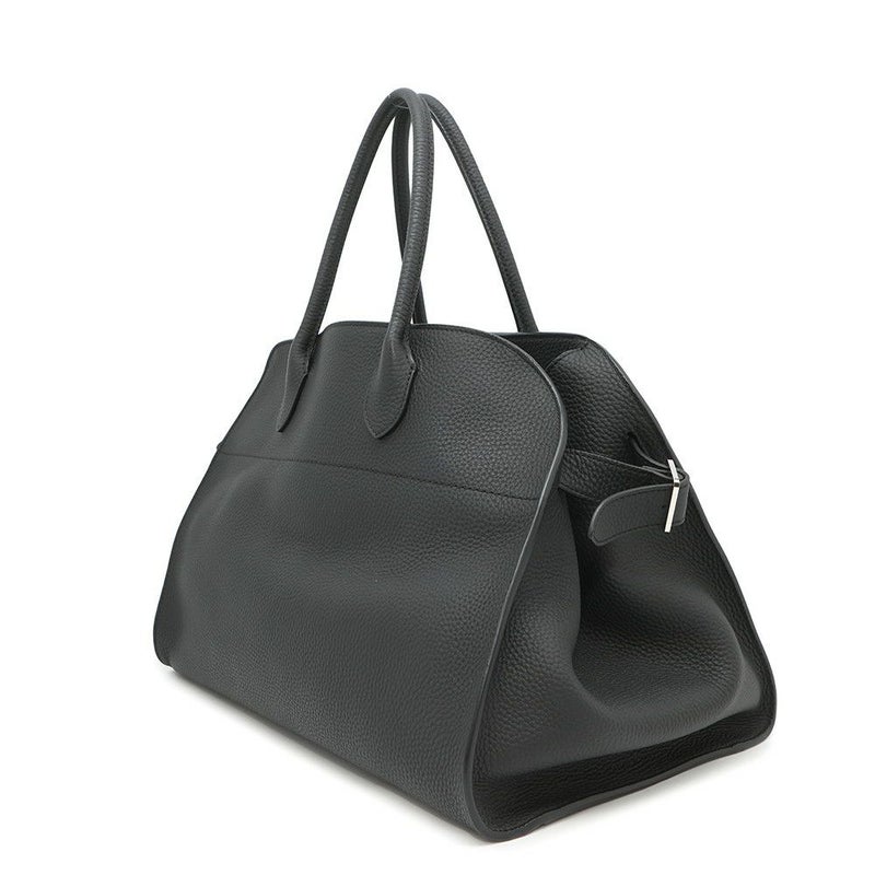 ザ ロウ トートバッグ ソフトマルゴー 15 SOFT MARGAUX レザー W1255 THE ROW 黒