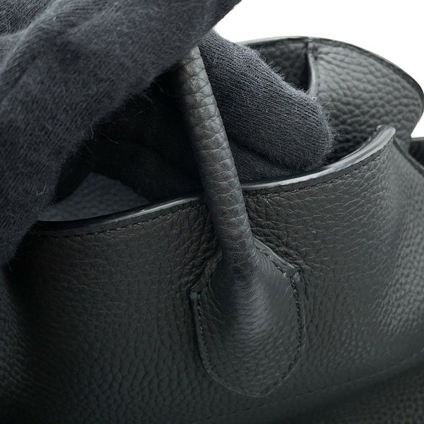 ザ ロウ トートバッグ ソフトマルゴー 15 SOFT MARGAUX レザー W1255 THE ROW 黒