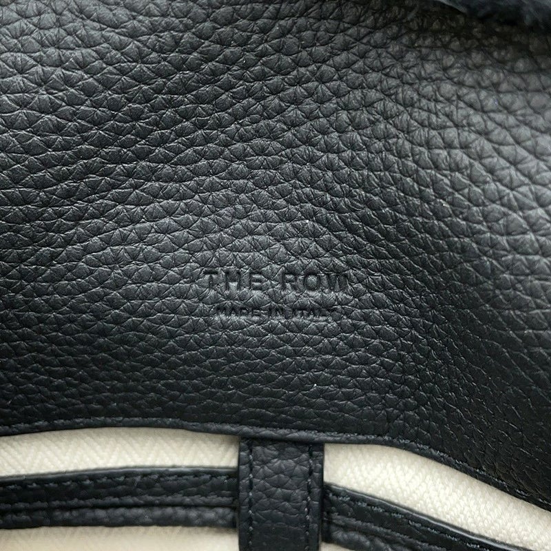 ザ ロウ トートバッグ ソフトマルゴー 15 SOFT MARGAUX レザー W1255 THE ROW 黒