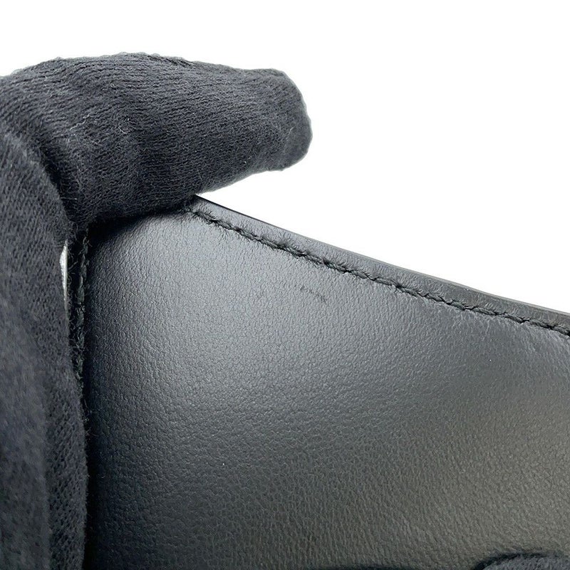 バレンシアガ チェーンショルダーバッグ ダウンタウン DOWNTOWN XS クロコ型押しレザー 689121 BALENCIAGA 黒