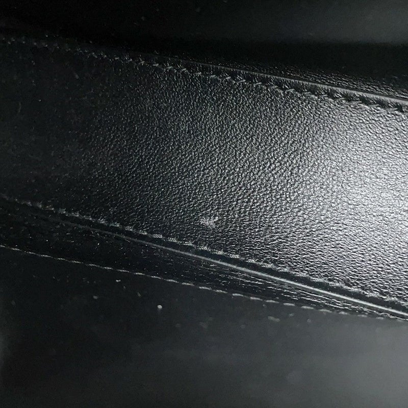 バレンシアガ チェーンショルダーバッグ ダウンタウン DOWNTOWN XS クロコ型押しレザー 689121 BALENCIAGA 黒