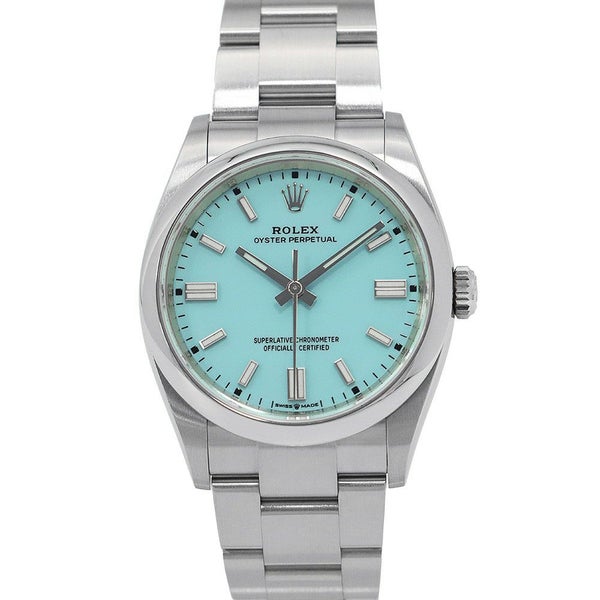 ロレックス オイスターパーペチュアル36 126000 ROLEX 腕時計 ターコイズブルー文字盤