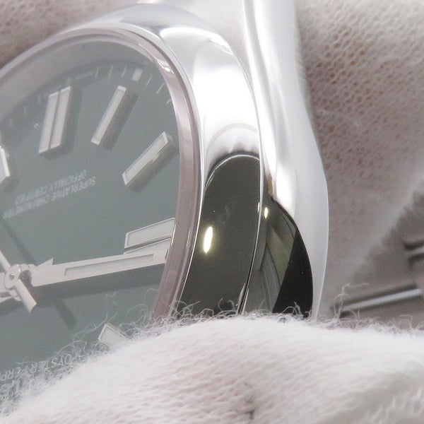 ロレックス オイスターパーペチュアル41 ランダムシリアル ルーレット 124300 ROLEX 腕時計 グリーン文字盤