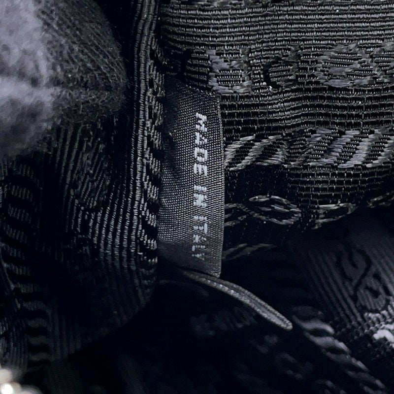 プラダ ショルダーバッグ テスートキルト ナイロン キルティング 1BC151 PRADA バッグ ポーチ付き 黒