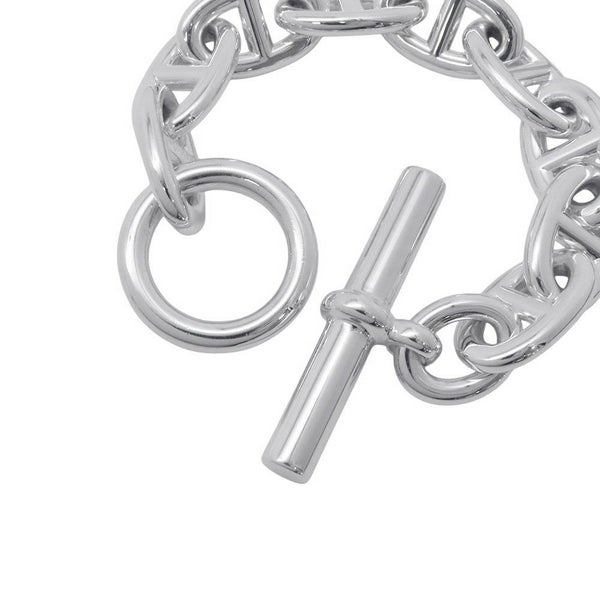 エルメス ブレスレット シェーヌダンクルTGM 9コマ SV925シルバー HERMES ジュエリー