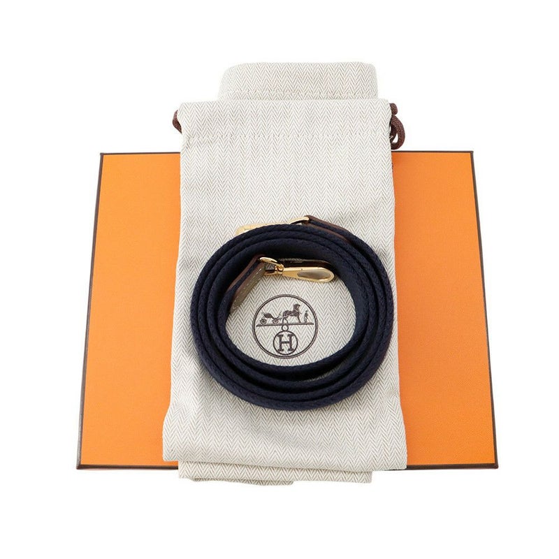 エルメス エブリンTPM アマゾン エトゥープ/ブルーインディゴ/ゴールド金具 トリヨンクレマンス K刻印