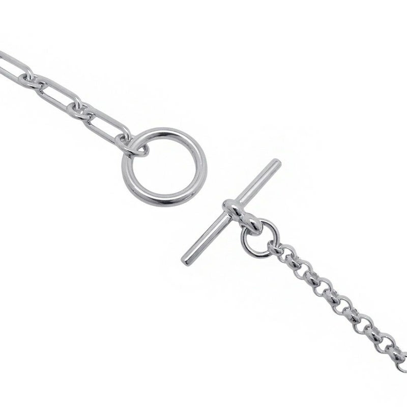 エルメス ネックレス シェーヌダンクル パンク Punk ネックレス SV925シルバー HERMES ジュエリー