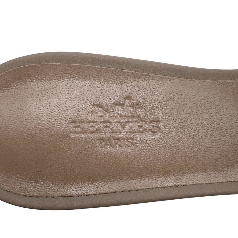 エルメス サンダル オアジス Oasis レザー レディースサイズ36 1/2 HERMES 靴