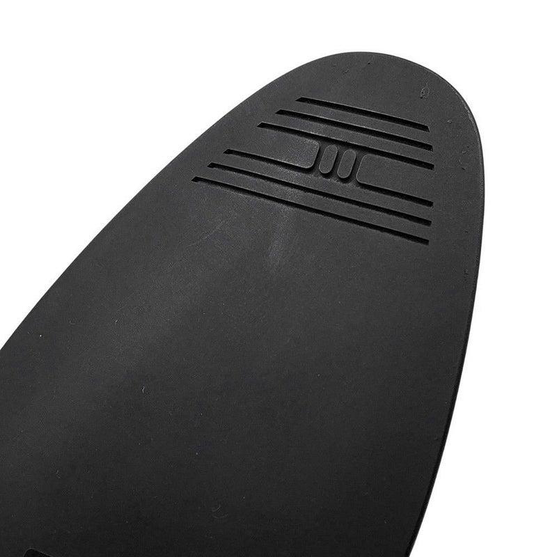 エルメス モカシン パリ ブラック/シルバー金具 レザー レディースサイズ37 HERMES 靴 黒