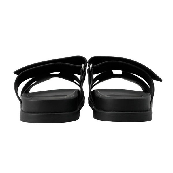 エルメス サンダル シプレ カーフレザー レディースサイズ38 HERMES 靴 黒