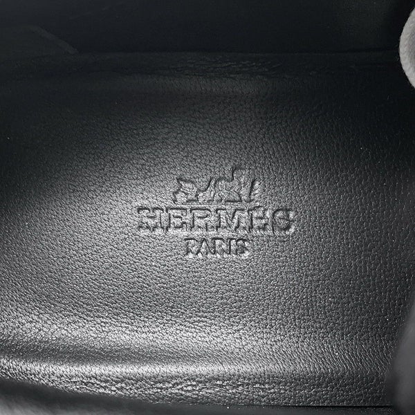 エルメス スニーカー バウンシング レザー レディースサイズ36.5 HERMES 靴 黒