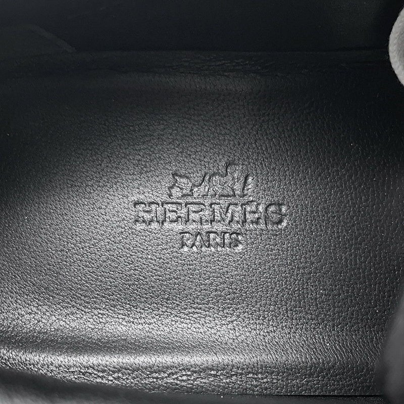 エルメス スニーカー バウンシング レザー レディースサイズ36.5 HERMES 靴 黒
