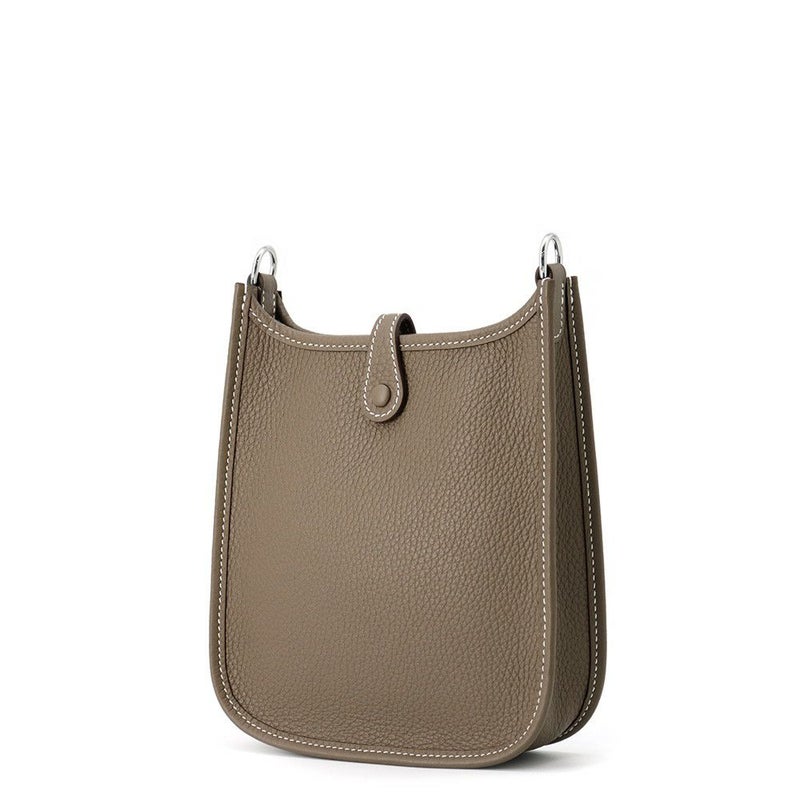 エルメス エブリンTPM アマゾン エトゥープ/ブルーインディゴ/シルバー金具 トリヨンクレマンス W刻印