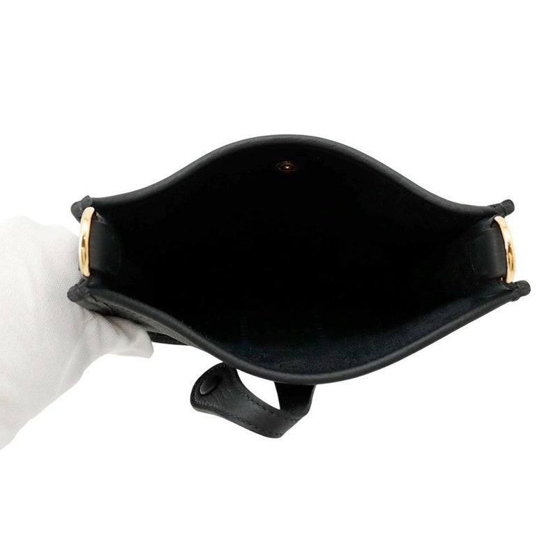 エルメス ショルダーバッグ エブリンTPM 111cm ブラック/ゴールド金具 トリヨンクレマンス K刻印 黒
