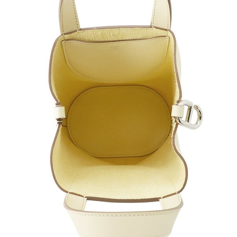 エルメス トートバッグ インザループ 18 ジョーヌミルトン/シルバー金具 トリヨンクレマンス/スイフト W刻印