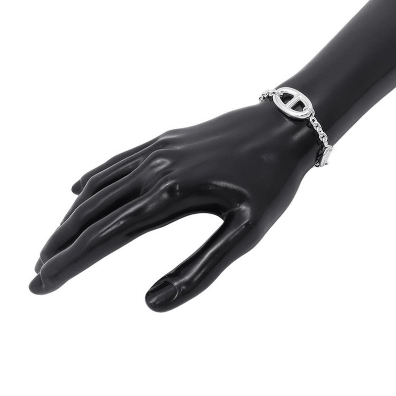 エルメス ブレスレット シェーヌダンクル ファランドール SV925シルバー H104567B サイズSH HERMES ジュエリー