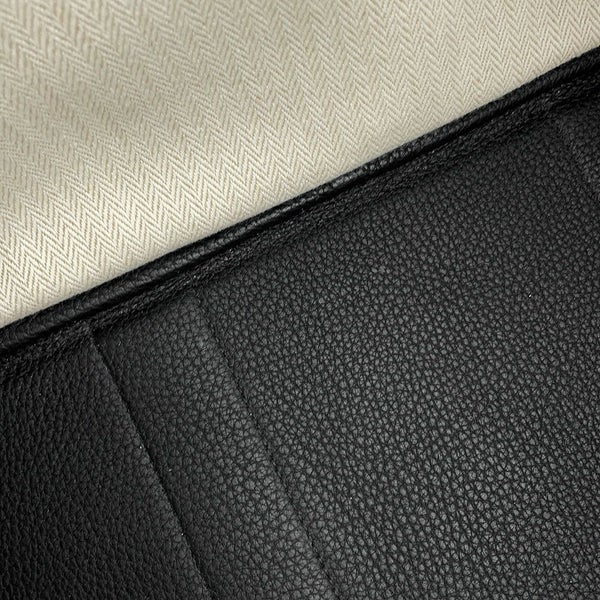 エルメス トートバッグ ガーデンパーティPM ブラック/シルバー金具 ネゴンダ D刻印 HERMES Garden Party 黒