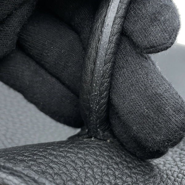 エルメス トートバッグ ガーデンパーティPM ブラック/シルバー金具 ネゴンダ D刻印 HERMES Garden Party 黒