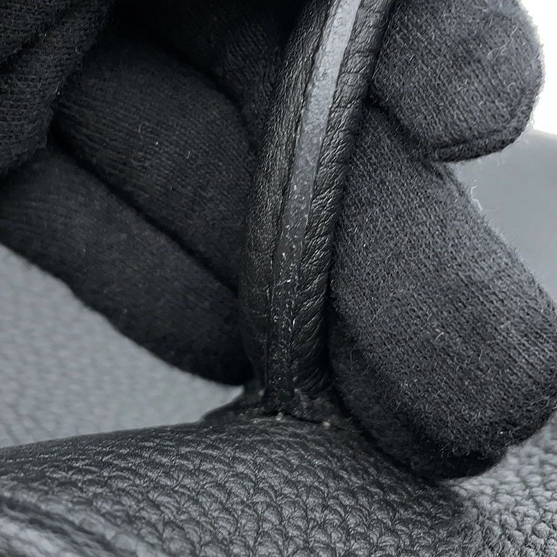 エルメス トートバッグ ガーデンパーティPM ブラック/シルバー金具 ネゴンダ D刻印 HERMES Garden Party 黒