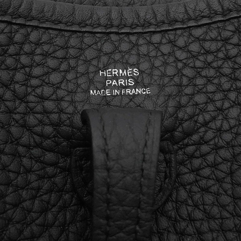 エルメス エブリンTPM アマゾン サングル ジグザグ ブラック/シルバー金具 トリヨンクレマンス K刻印