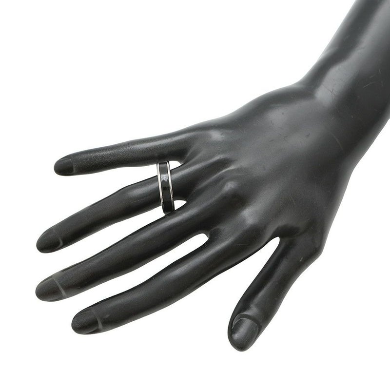 エルメス リング ユニ PM Hディアマン サイズT59 HERMES 指輪 黒