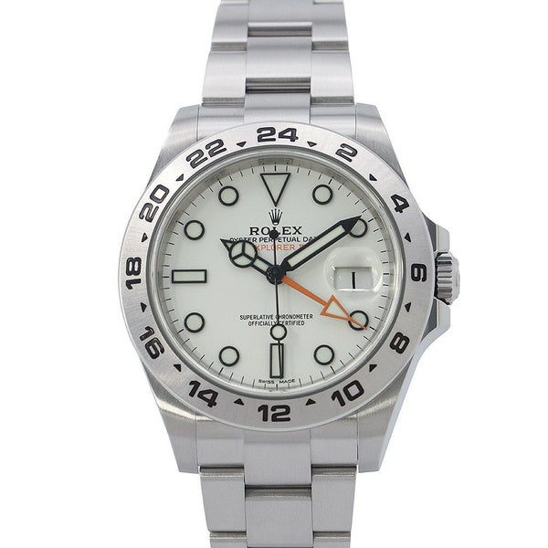 ロレックス エクスプローラー2 ランダムシリアル ルーレット 216570 ROLEX 腕時計 ウォッチ 白文字盤