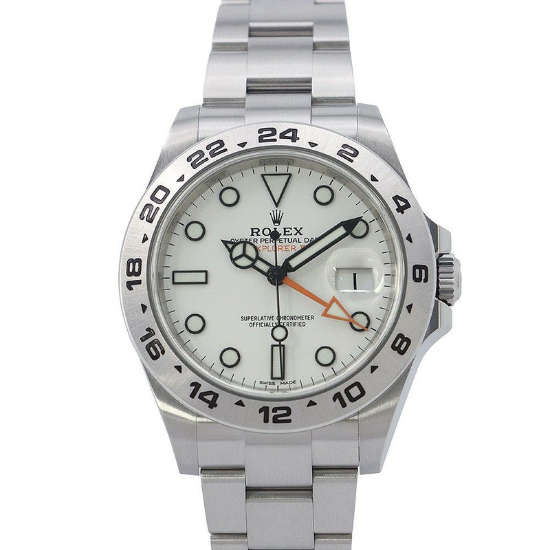 ロレックス エクスプローラー2 ランダムシリアル ルーレット 216570 ROLEX 腕時計 ウォッチ 白文字盤