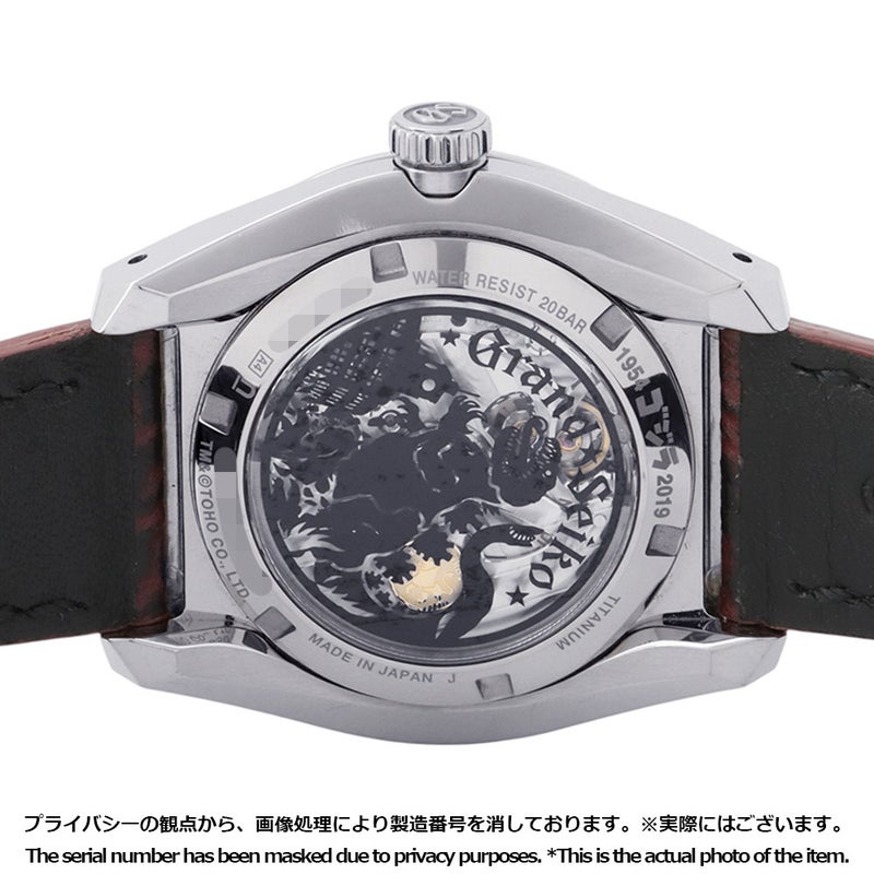 セイコー グランドセイコー スポーツコレクション ゴジラ生誕65周年記念 世界限定650本 SBGA405 レッド文字盤