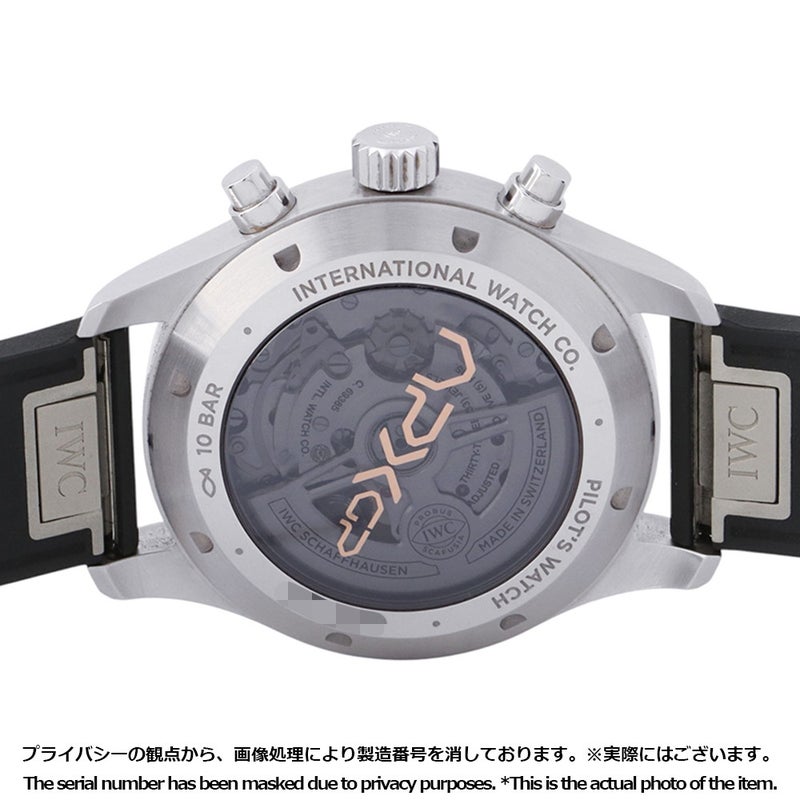 IWC パイロット・ウォッチ・クロノグラフ APXGP IW378009 腕時計 ウォッチ 黒文字盤