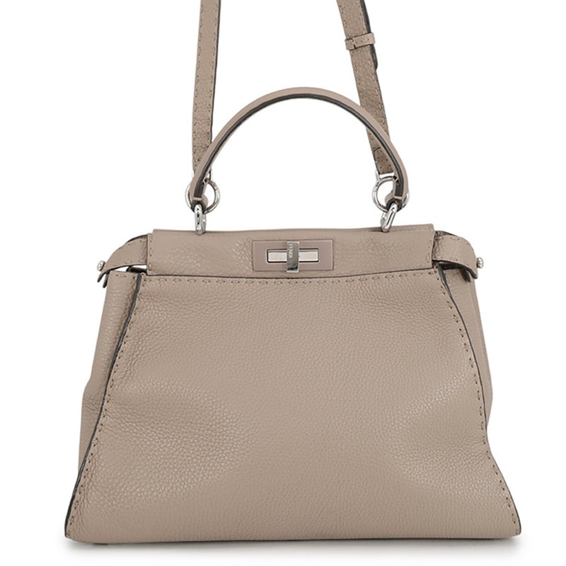フェンディ ハンドバッグ セレリア ピーカブー レザー ミディアム 8BN290 FENDI 2wayショルダーバッグ