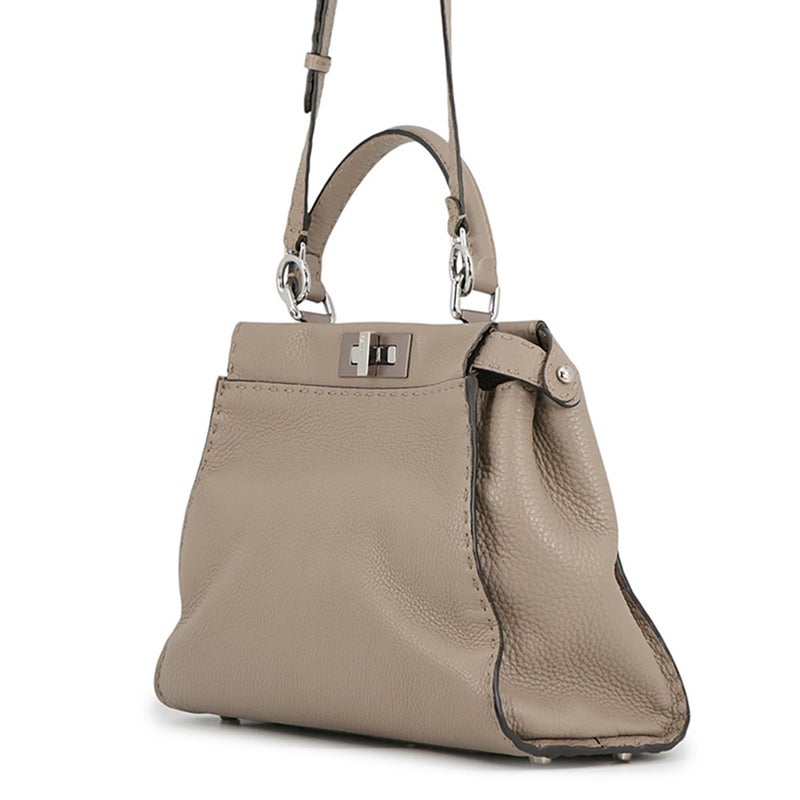 フェンディ ハンドバッグ セレリア ピーカブー レザー ミディアム 8BN290 FENDI 2wayショルダーバッグ
