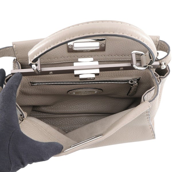 フェンディ ハンドバッグ セレリア ピーカブー レザー ミディアム 8BN290 FENDI 2wayショルダーバッグ